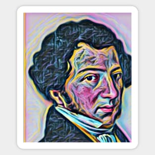 Gioachino Rossini Portrait | Gioachino Rossini Artwork 10 Sticker